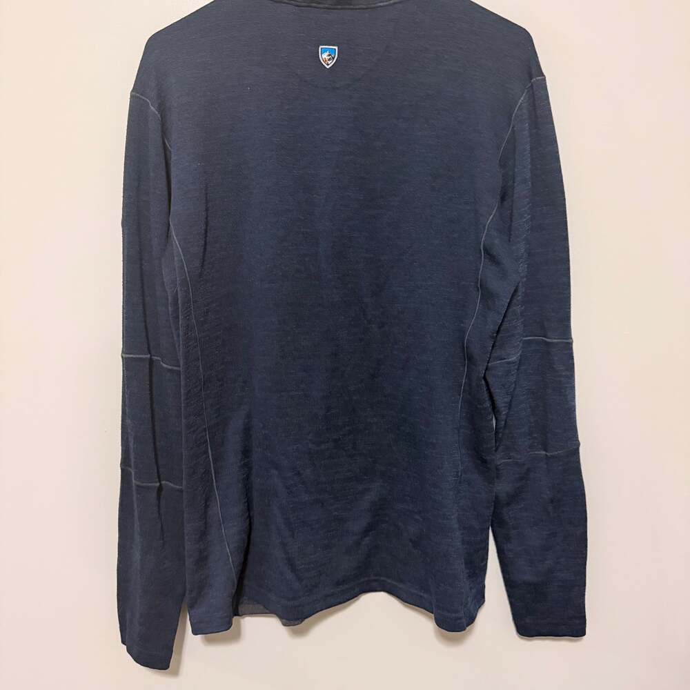 Kuhl Influx 1/4-Zip‎ Sweater Men's Large Hiking Outdoor Pullover - Picture 4 of 9